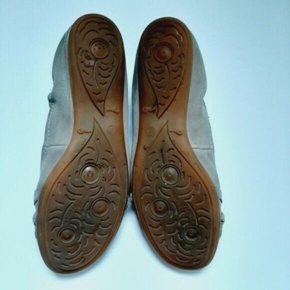 MJUS Ballet Women's Shoe Cream Round Toe Sz EUR 37 / US 7 - Picture 10 of 11